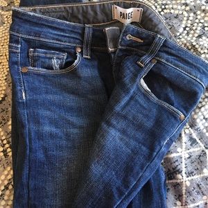 Paige 27 straight leg jeans